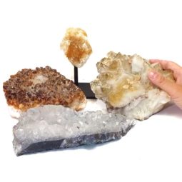 Citrine Crystal Set 4 Pieces S332 6 Citrine Crystal Set 4 Pieces S332-1