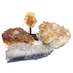 Citrine Crystal Set 4 Pieces S332 7 Citrine Crystal Set 4 Pieces S332