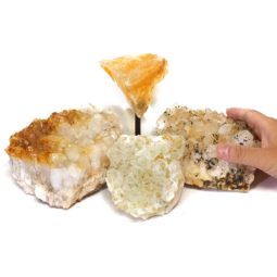Citrine Crystal Set 4 Pieces S333 6 Citrine Crystal Set 4 Pieces S333-2