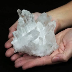 Clear Quartz Crystal Cluster DS1452 | Himalayan Salt Factory