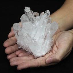 Clear Quartz Crystal Cluster DS1453 | Himalayan Salt Factory