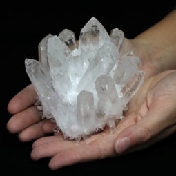 Clear Quartz Crystal Cluster DS1454 | Himalayan Salt Factory