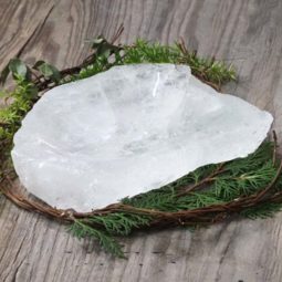 2.93kg Clear Quartz Polished Large Bowl DS1410 7 Clear Quartz Large Bowl DS1410 | Himalayan Salt Factory