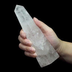 Clear Quartz Obelisk (16-18cm) | Himalayan Salt Factory