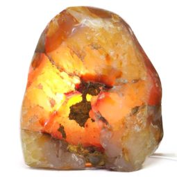 3.40kg Fire Agate Lamp S166 6 Fire Agate Lamp S166