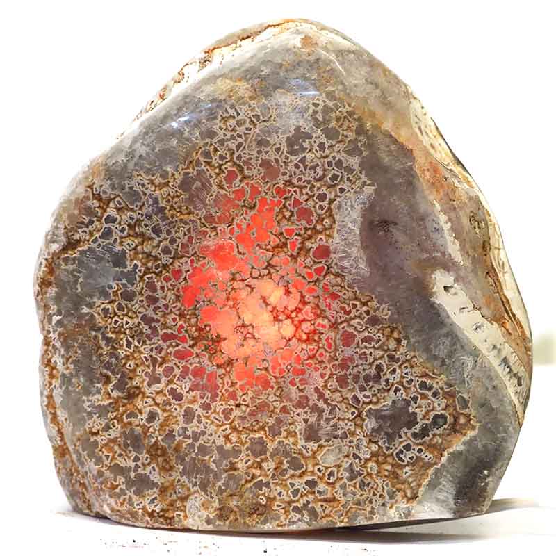 3.95kg Fire Agate Lamp S170 4 Fire Agate Lamp S170