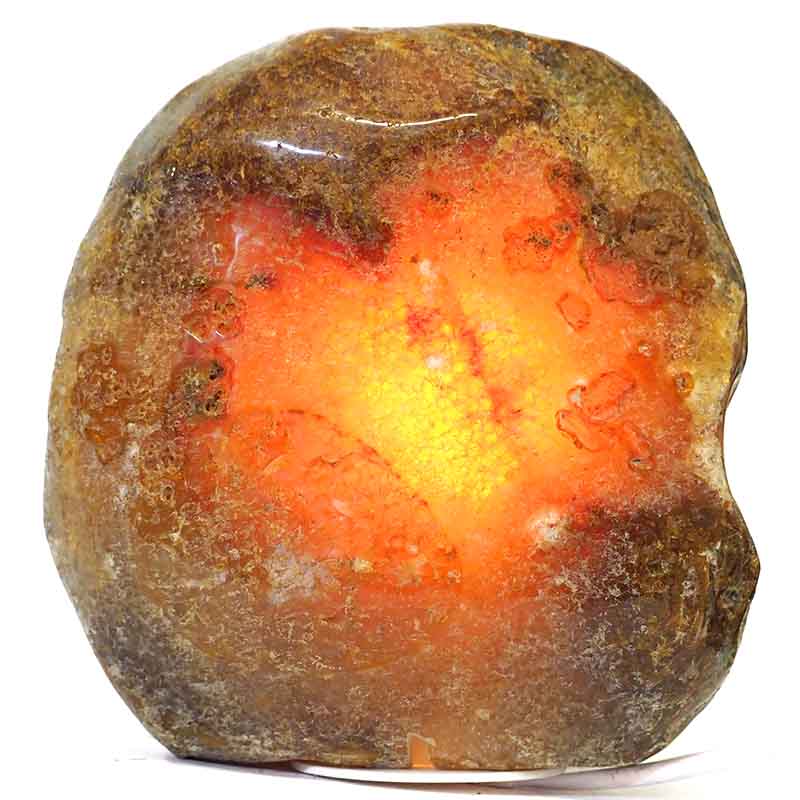 4.30kg Fire Agate Lamp S176 4 Fire Agate Lamp S176