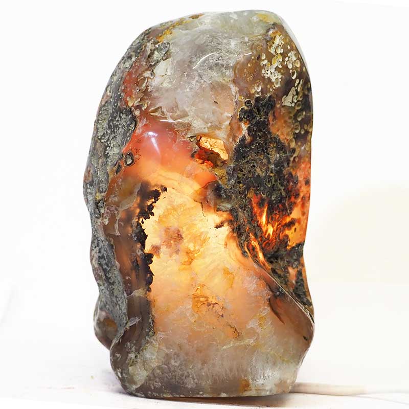 2.90kg Fire Agate Lamp S180 4 Fire Agate Lamp S180