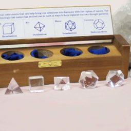 Clear Quartz Sacred Geometry Set