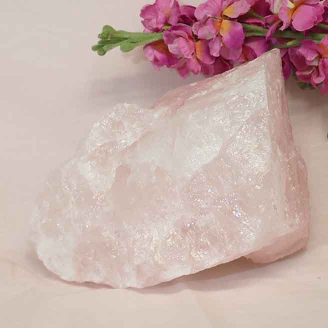 3.95kg Healing Rose Quartz Rough J462 3 Healing Rose Quartz Rough J462