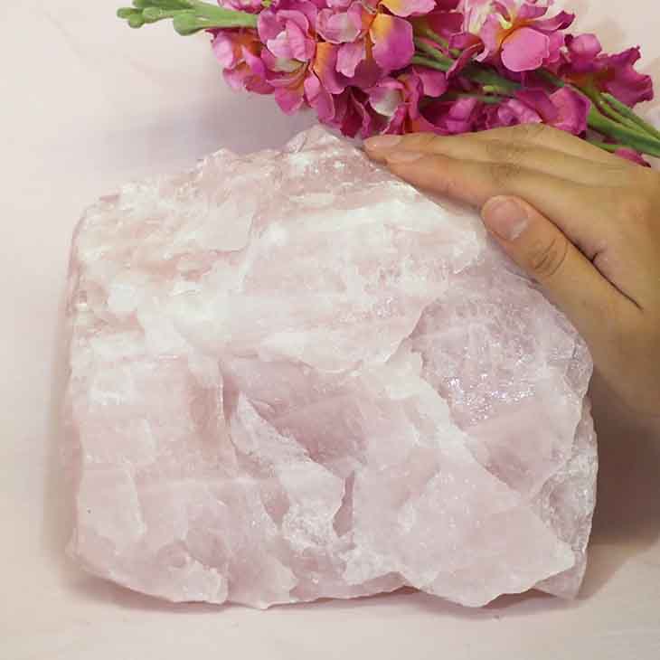 5.35kg Healing Rose Quartz Rough J465 4 Healing Rose Quartz Rough J465-1