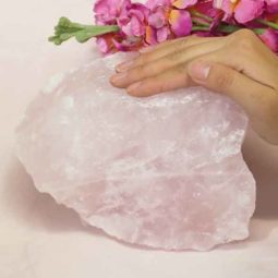 Healing Rose Quartz Rough J469-1