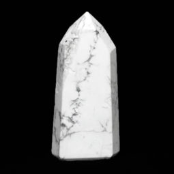 Howlite Obelisk (9-10cm) | Himalayan Salt Factory