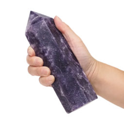Lepidolite Terminated Point DS1418 | Himalayan Salt Factory