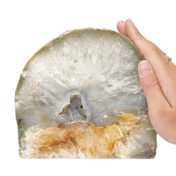 2.71kg Natural Agate Crystal Lamp with LED Bulb N1172 7 Natural Agate Crystal Lamp with LED Bulb N1172 | Himalayan Salt Factory