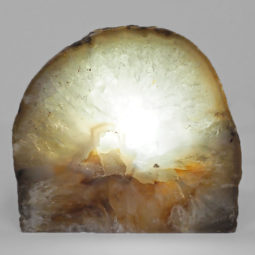 2.71kg Natural Agate Crystal Lamp with LED Bulb N1172 6 Natural Agate Crystal Lamp with LED Bulb N1172 | Himalayan Salt Factory