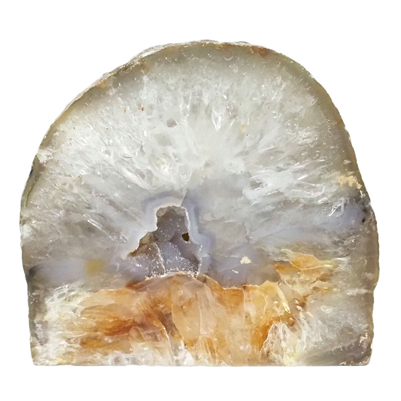 2.71kg Natural Agate Crystal Lamp with LED Bulb N1172 3 Natural Agate Crystal Lamp with LED Bulb N1172 | Himalayan Salt Factory