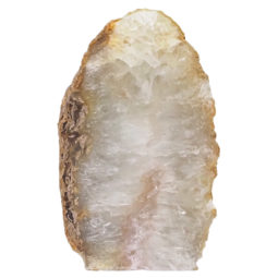 Natural Agate Crystal Lamp with LED Bulb N1177 | Himalayan Salt Factory