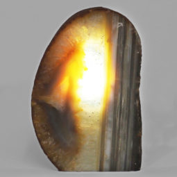 2.02kg Natural Agate Crystal Lamp with LED Bulb N1178 6 Natural Agate Crystal Lamp with LED Bulb N1178 | Himalayan Salt Factory