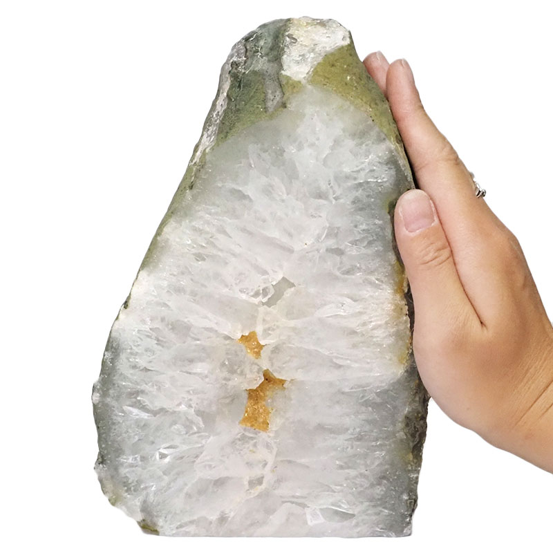 2.92kg Natural Agate Crystal Lamp with LED Bulb N1179 5 Natural Agate Crystal Lamp with LED Bulb N1179 | Himalayan Salt Factory