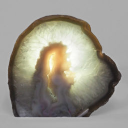2.09kg Natural Agate Crystal Lamp with LED Bulb N1187 6 Natural Agate Crystal Lamp with LED Bulb N1187 | Himalayan Salt Factory