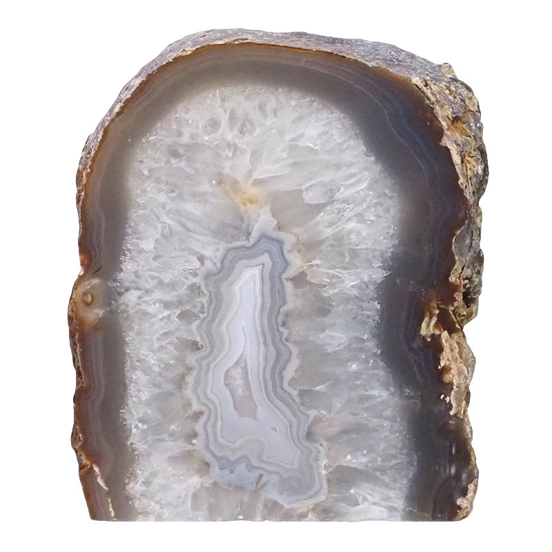 3.80kg Natural Agate Crystal Lamp with LED Bulb N1198 3 Natural Agate Crystal Lamp with LED Bulb N1198 | Himalayan Salt Factory