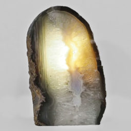 2.22kg Natural Agate Crystal Lamp with LED Bulb N1265 6 Natural Agate Crystal Lamp with LED Bulb N1265 | Himalayan Salt Factory