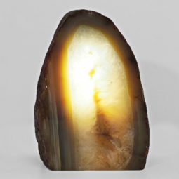2.09kg Natural Agate Crystal Lamp with LED Bulb N1269 6 Natural Agate Crystal Lamp with LED Bulb N1269 | Himalayan Salt Factory