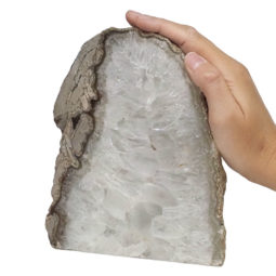 3.11kg Natural Agate Crystal Lamp with LED Bulb N1273 7 Natural Agate Crystal Lamp with LED Bulb N1273 | Himalayan Salt Factory