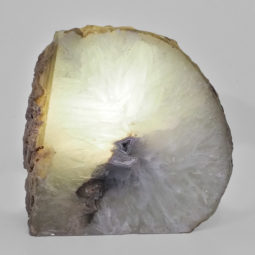 3.50kg Natural Agate Crystal Lamp with LED Bulb N1281 6 Natural Agate Crystal Lamp with LED Bulb N1281 | Himalayan Salt Factory
