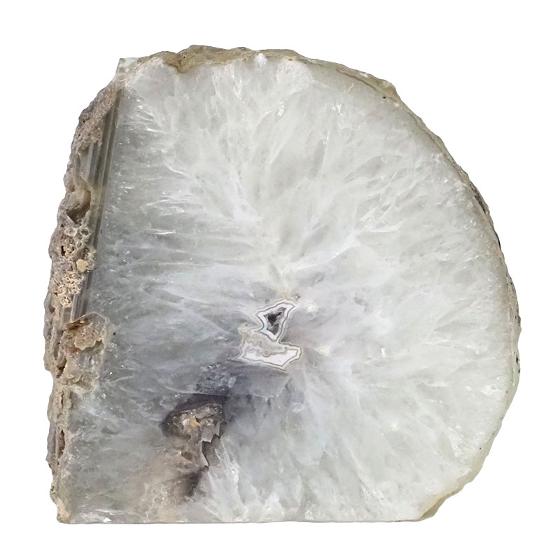 3.50kg Natural Agate Crystal Lamp with LED Bulb N1281 3 Natural Agate Crystal Lamp with LED Bulb N1281 | Himalayan Salt Factory