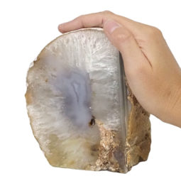 1.92kg Natural Agate Crystal Lamp with LED Bulb N1286 7 Natural Agate Crystal Lamp with LED Bulb N1286 | Himalayan Salt Factory