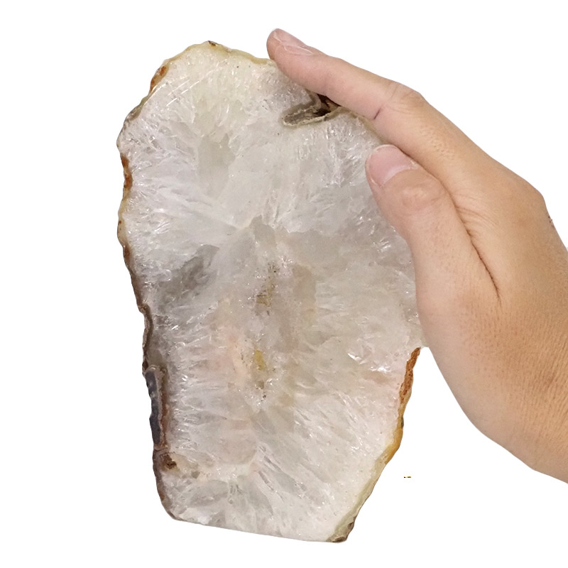 1.53kg Natural Agate Crystal Lamp with LED Bulb N1287 5 Natural Agate Crystal Lamp with LED Bulb N1287 | Himalayan Salt Factory