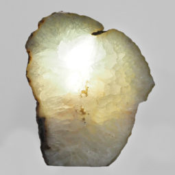 1.53kg Natural Agate Crystal Lamp with LED Bulb N1287 6 Natural Agate Crystal Lamp with LED Bulb N1287 | Himalayan Salt Factory