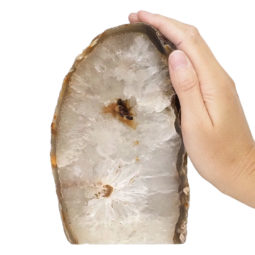 2.65kg Natural Agate Crystal Lamp with LED Bulb N1292 7 Natural Agate Crystal Lamp with LED Bulb N1292 | Himalayan Salt Factory