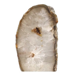 Natural Agate Crystal Lamp with LED Bulb N1292 | Himalayan Salt Factory