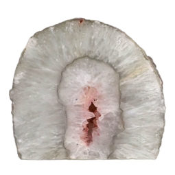 Natural Agate Crystal Lamp with LED Bulb N1294 | Himalayan Salt Factory