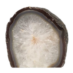 Natural Agate Crystal Lamp with LED Bulb N1295 | Himalayan Salt Factory