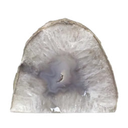 Natural Agate Crystal Lamp with LED Bulb N1297 | Himalayan Salt Factory