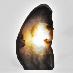 1.77kg Natural Agate Crystal Lamp with LED Bulb N1298 6 Natural Agate Crystal Lamp with LED Bulb N1298 | Himalayan Salt Factory