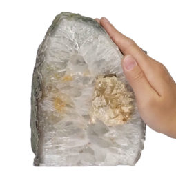 2.72kg Natural Agate Crystal Lamp with LED Bulb N1307 7 Natural Agate Crystal Lamp with LED Bulb N1307 | Himalayan Salt Factory