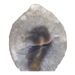 Natural Agate Crystal Lamp with LED Bulb N1309 | Himalayan Salt Factory