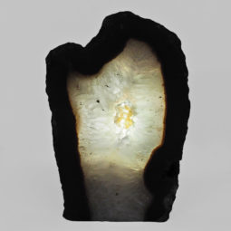 3.83kg Natural Agate Crystal Lamp with LED Bulb N1311 6 Natural Agate Crystal Lamp with LED Bulb N1311 | Himalayan Salt Factory
