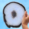 0.6Kg Natural Agate Plate J760 2 Natural Agate Plate J760
