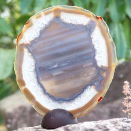 0.54Kg Natural Agate Plate J764 5 Natural Agate Plate J764