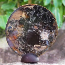 0.52Kg Natural Agate Plate J765 5 Natural Agate Plate J765