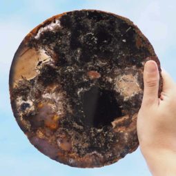 Natural Agate Plate J765