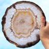 Natural Agate Plate J766