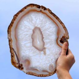 Natural Agate Plate J767