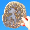 0.28Kg Natural Agate Plate J769 2 Natural Agate Plate J769
